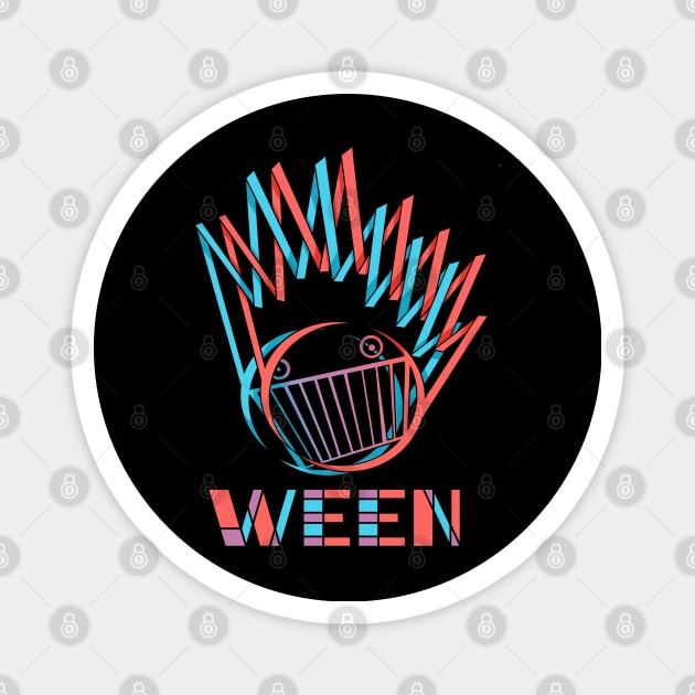 Ween Boognish in 3D Magnet by brooklynmpls